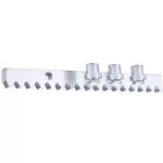 Cremallera Centurion metal para portón automático corredera deslizante 1 metro