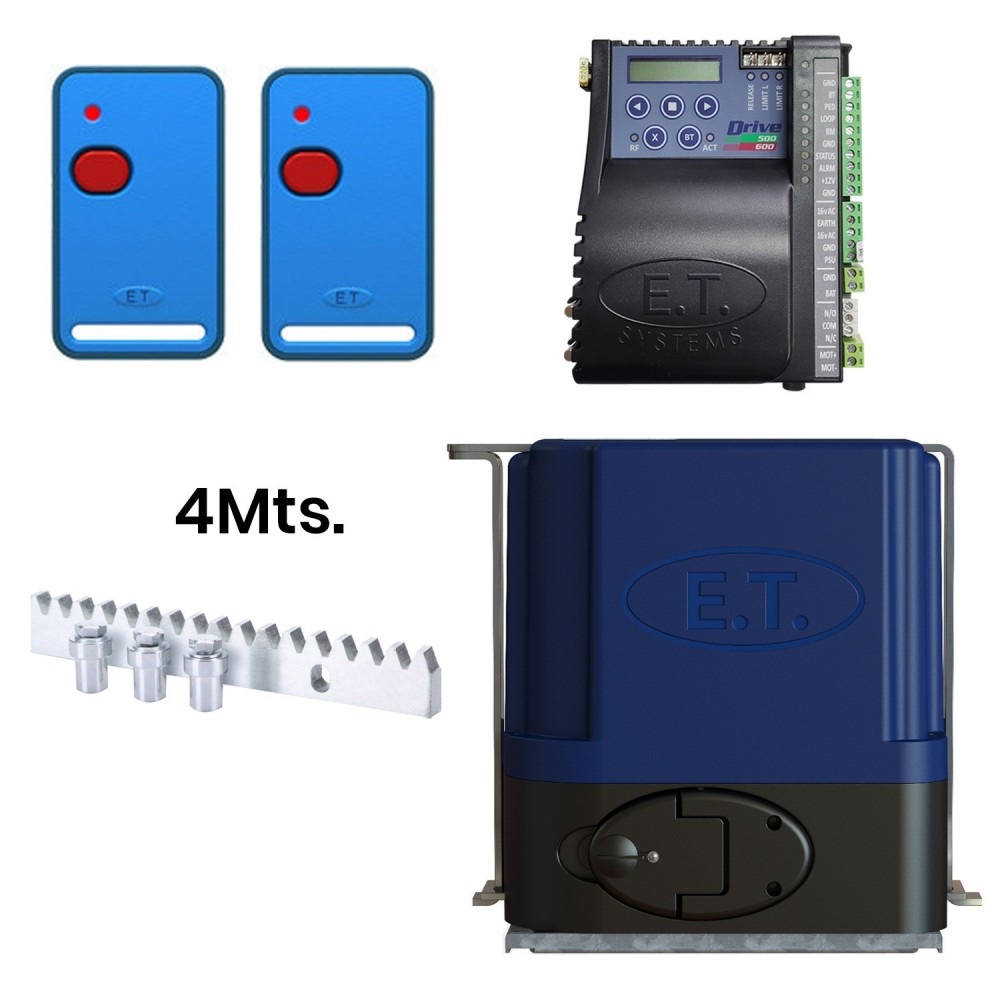 img_7377 Kit Motor DRIVE 500 (500 Kg) Uso Residencial, 40 Ciclos/Hora, 28m/Min. ET SYSTEMS - Imagen 1